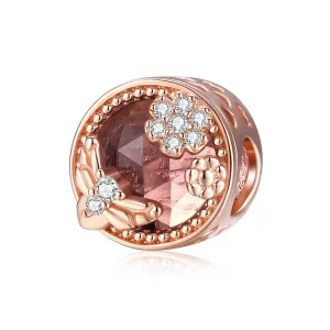 (image for) Pandora Style Rose Gold Secret Garden Charm - BSC389