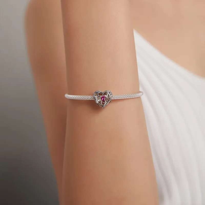 (image for) Pandora Style Shine Love Charm - BSC479 - View 5