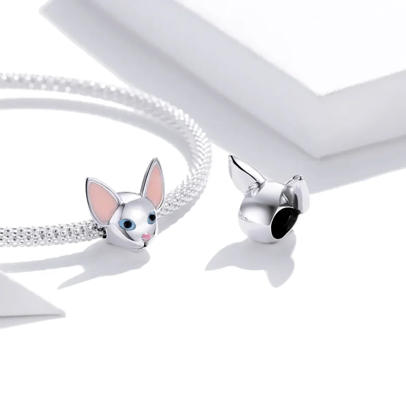(image for) Pandora Style Siamese Cat Charm - BSC426 - View 4