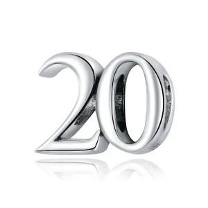 (image for) Pandora Style Silver 20Th Anniversary Charm - SCC1623