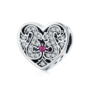 (image for) Pandora Style Silver Always In My Heart Charm - SCC1415