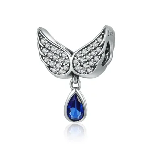 (image for) Pandora Style Silver Angel Wings Charm - SCC481