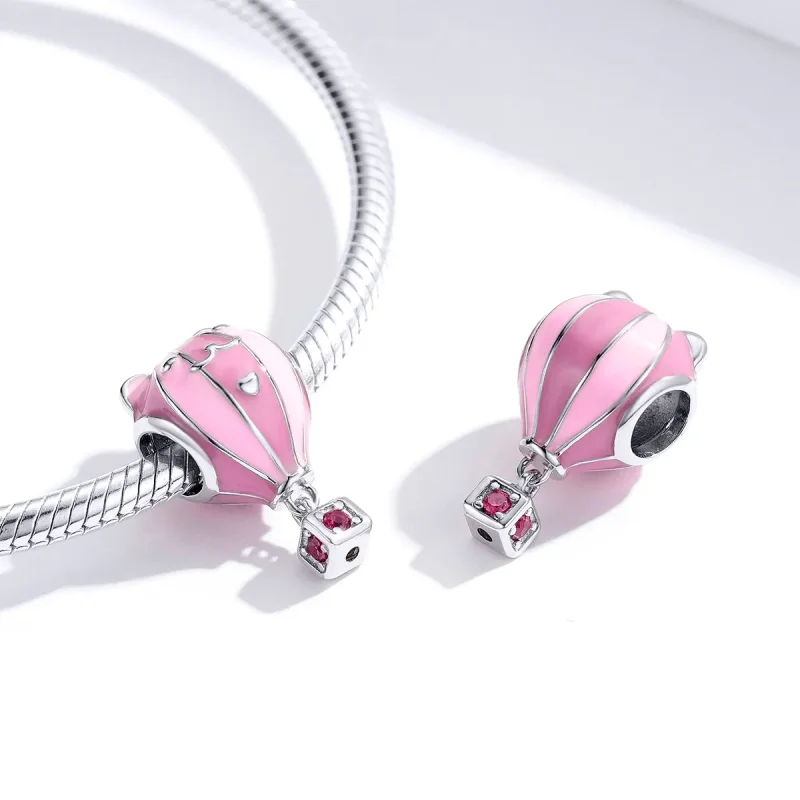 (image for) Pandora Style Silver Animal Ballon Charm - SCC1378 - View 2