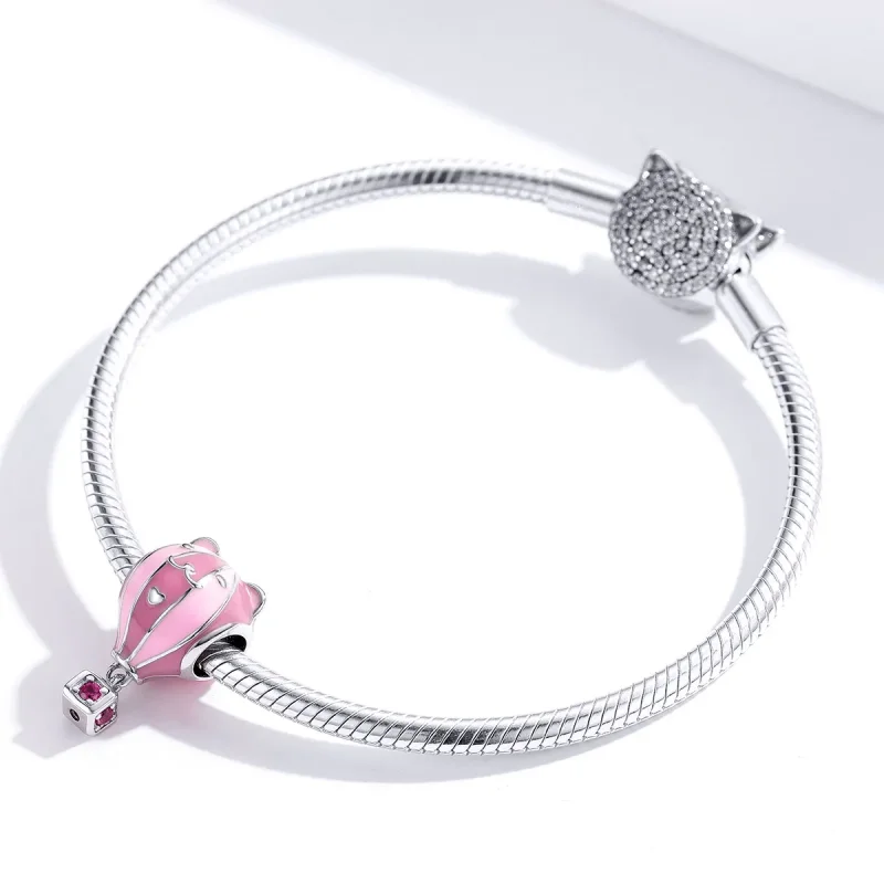 (image for) Pandora Style Silver Animal Ballon Charm - SCC1378 - View 4