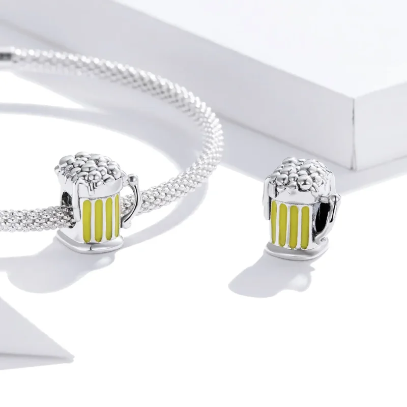 (image for) Pandora Style Silver Anniversary Charm - SCC1671 - View 4