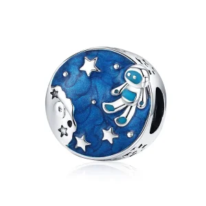 (image for) Pandora Style Silver Astronaut Charm - SCC1148