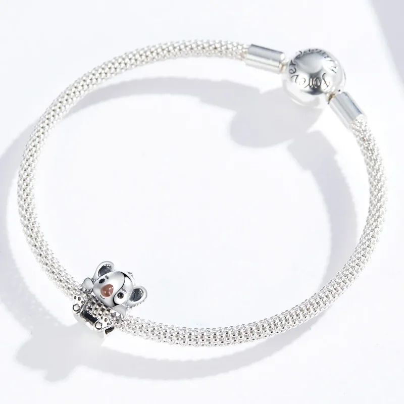 (image for) Pandora Style Silver Baby Koala Charm - SCC1304 - View 4