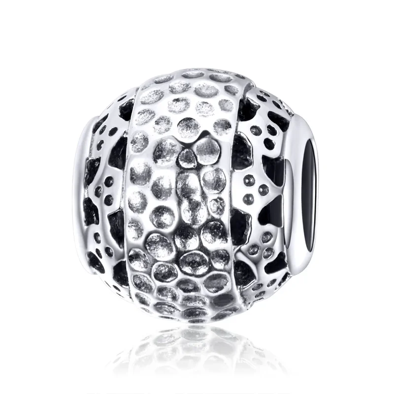 (image for) Pandora Style Silver Silver Ball Charm - SCC1035