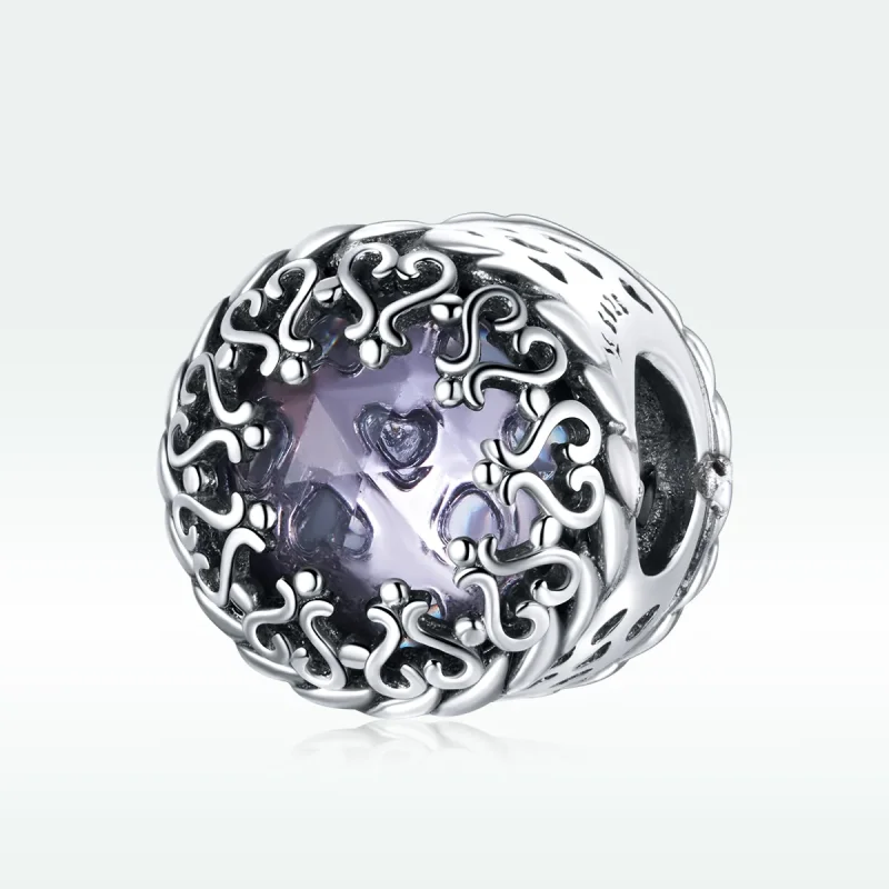 (image for) Pandora Style Silver Beauty Lasts Forever Charm - SCC1791 - View 5