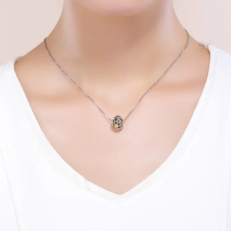 (image for) Pandora Style Silver Bee'S Hive Charm - SCC779 - View 5