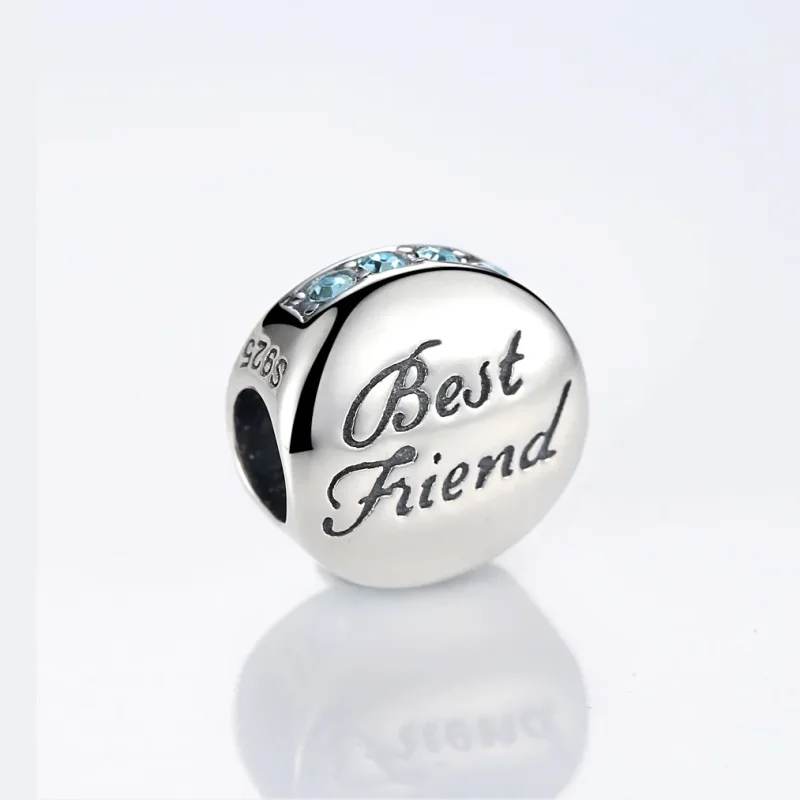 (image for) Pandora Style Silver Best Friend Charm - SCC022 - View 3