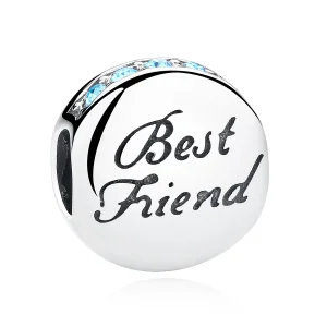 Pandora Style Silver Best Friend Charm - SCC022 (image for) Pandora Style Silver Best Friend Charm - SCC022