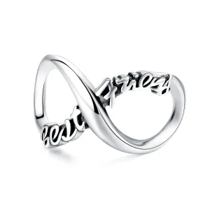 (image for) Pandora Style Silver Best Friends Forever Charm - SCC1344
