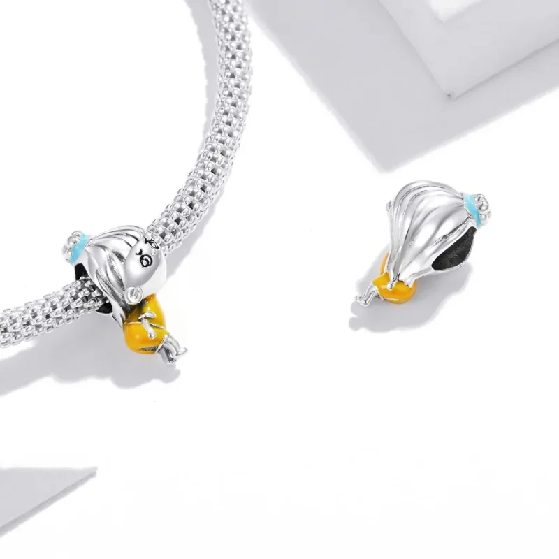 (image for) Pandora Style Silver Big Special Sister Charm - SCC1844 - View 4