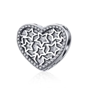 (image for) Pandora Style Silver Bosom Friend Charm - SCC1052