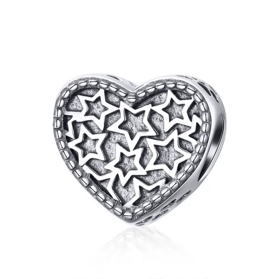 (image for) Pandora Style Silver Bosom Friend Charm - SCC1052