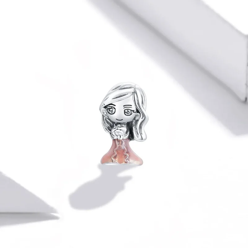 (image for) Pandora Style Silver Bride Charm - SCC1811 - View 2