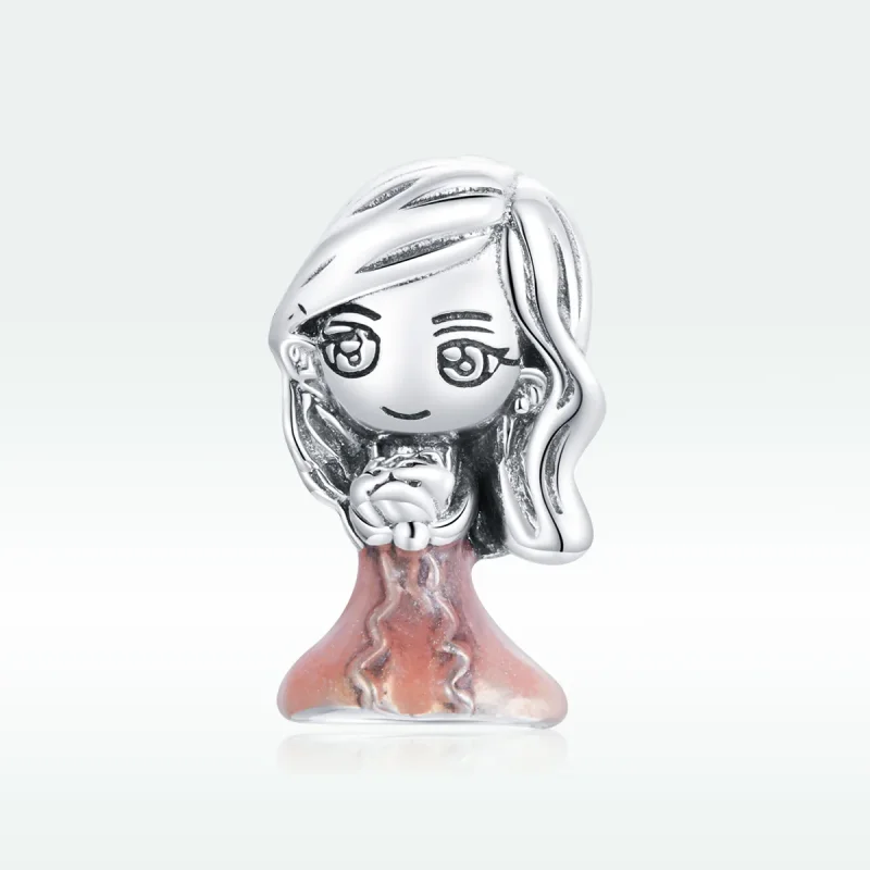 (image for) Pandora Style Silver Bride Charm - SCC1811 - View 5