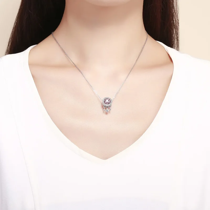 (image for) Pandora Style Silver Brilliant Heart Charm - SCC998 - View 5