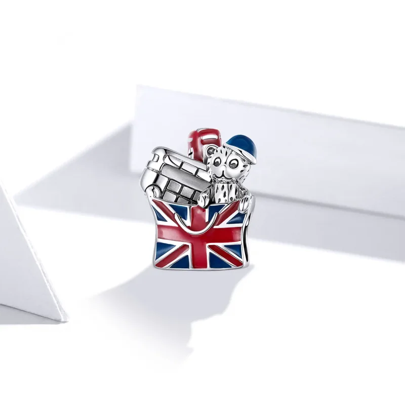 (image for) Pandora Style Silver British Gifts Charm - SCC1740 - View 2