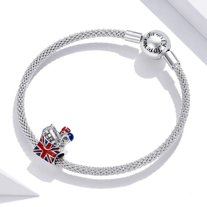 (image for) Pandora Style Silver British Gifts Charm - SCC1740 - View 3