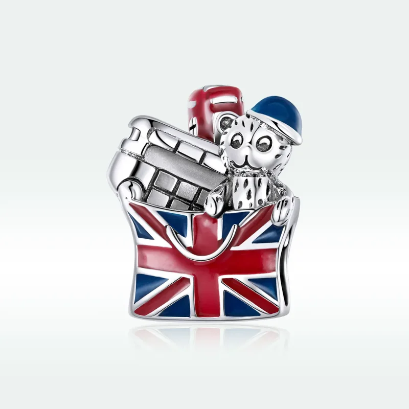(image for) Pandora Style Silver British Gifts Charm - SCC1740 - View 5