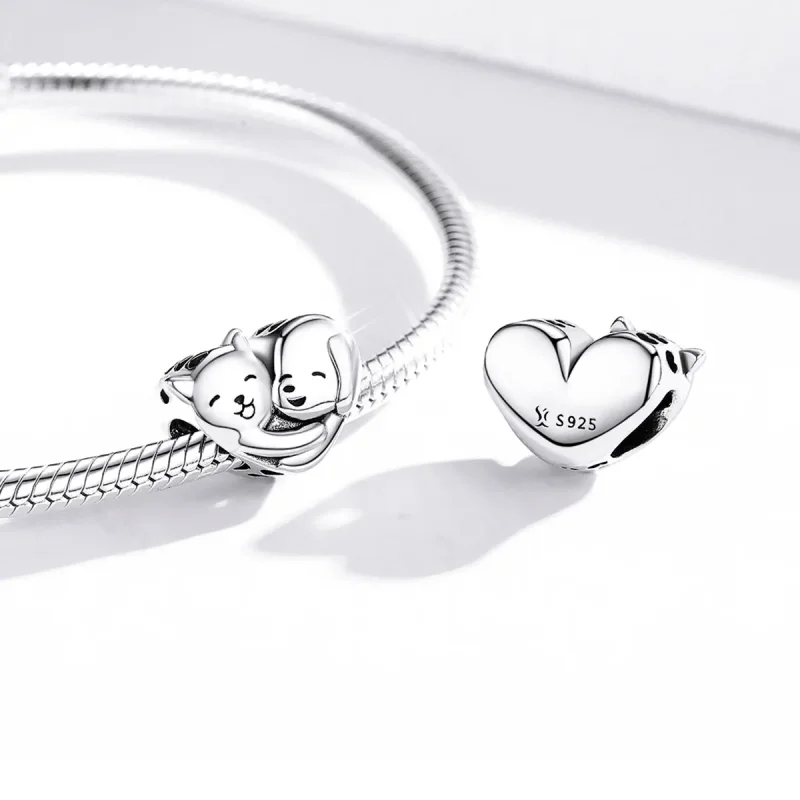 (image for) Pandora Style Silver Brother Charm - SCC1856 - View 4