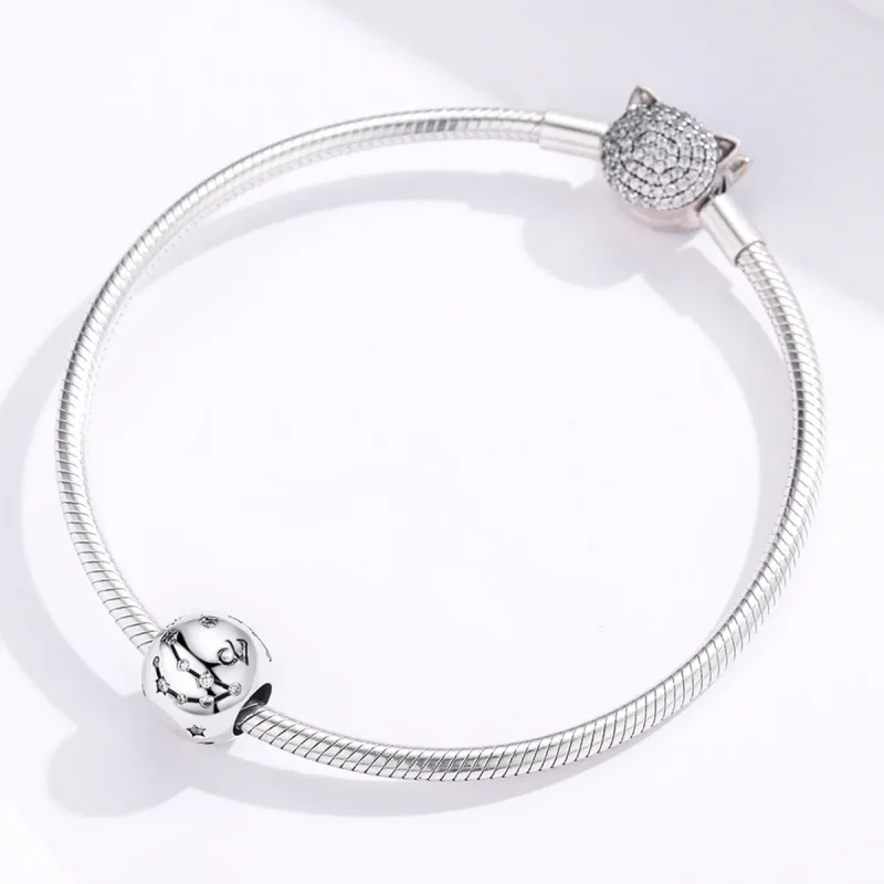 (image for) Pandora Style Silver Capricorn Charm - SCC1218-10 - View 3