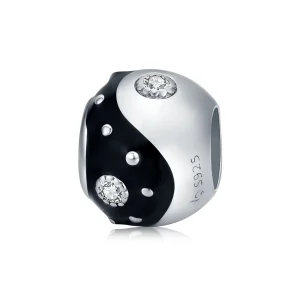(image for) Pandora Style Silver Chinoiserie Yin Yang Charm - BSC192