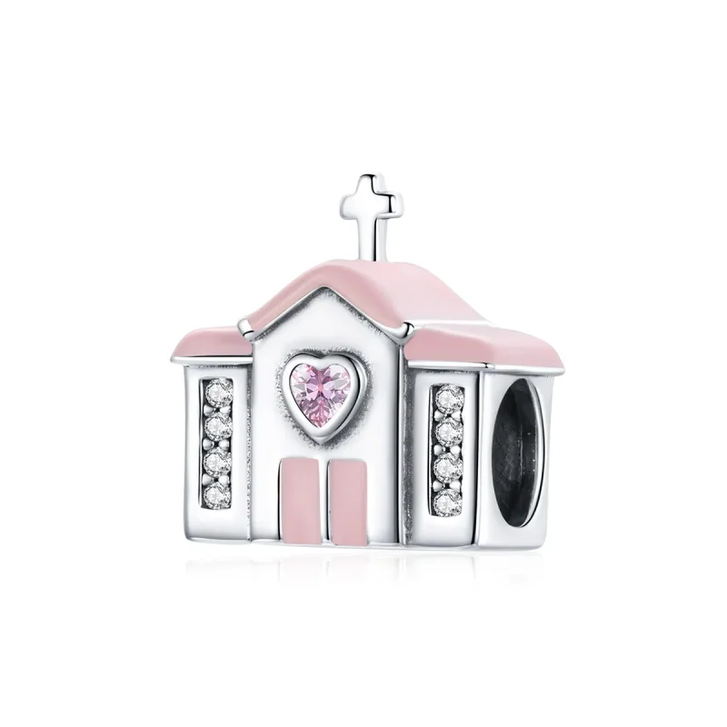 (image for) Pandora Style Silver Church Charm - SCC1810