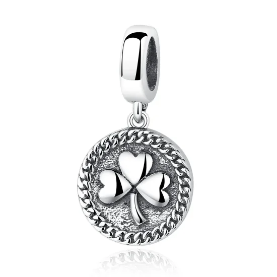 (image for) Pandora Style Silver Clover Dangle - SCC039