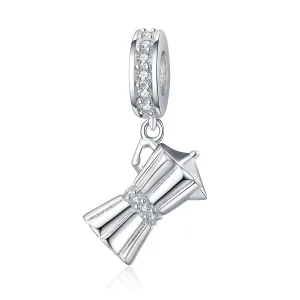 (image for) Pandora Style Silver Coffee Pot Dangle - SCC1287