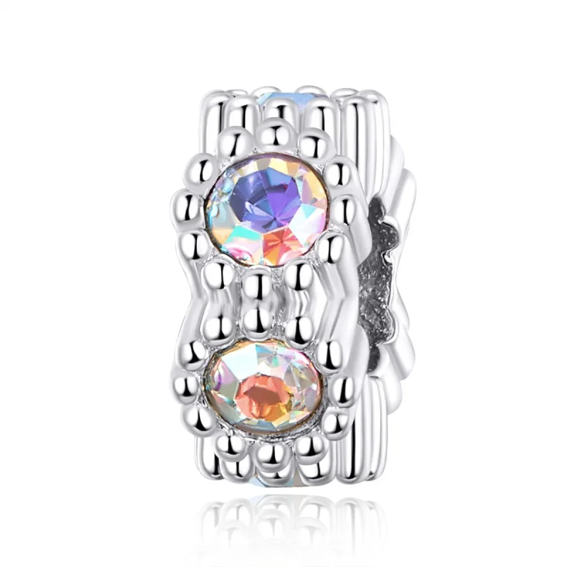 (image for) Pandora Style Silver Colorful Beads Spacer - SCC1309