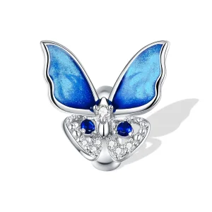 (image for) Pandora Style Silver Colorful Butterfly Charm - BSC405