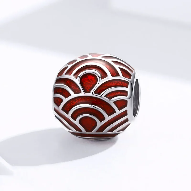 (image for) Pandora Style Silver Colorful Charm - BSC133 - View 3