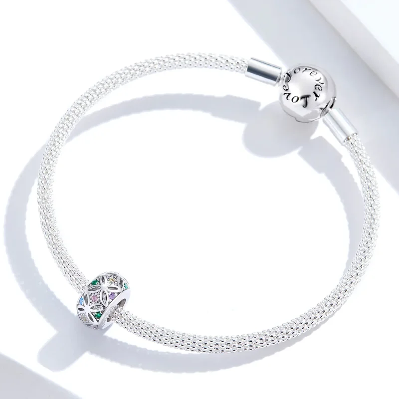 (image for) Pandora Style Silver Colorful Charm - BSC224 - View 3
