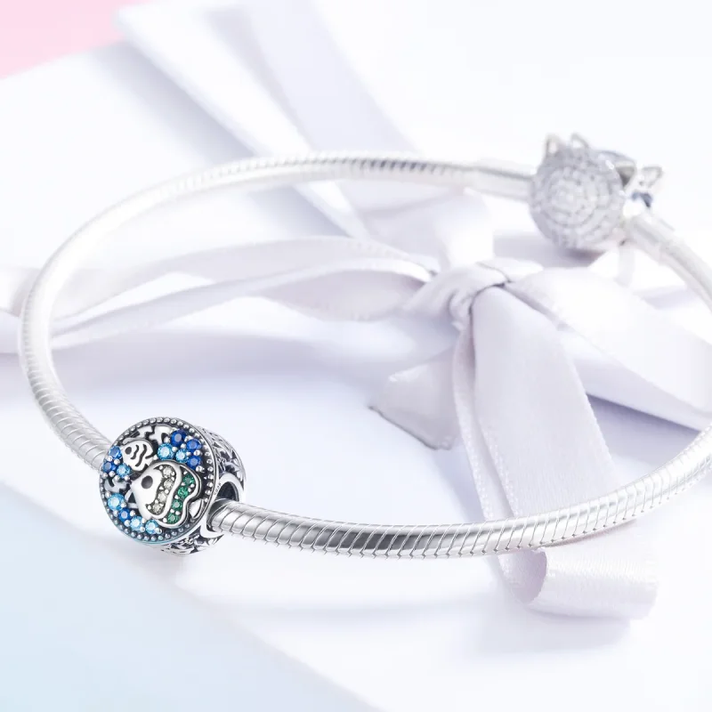 (image for) Pandora Style Silver Colorful Fish of The Underwater World Charm - SCC764 - View 5