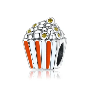 (image for) Pandora Style Silver Colorful Popcorn Charm - SCC1596