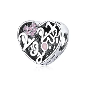 (image for) Pandora Style Silver Confession of Love 2021 Charm - SCC1743