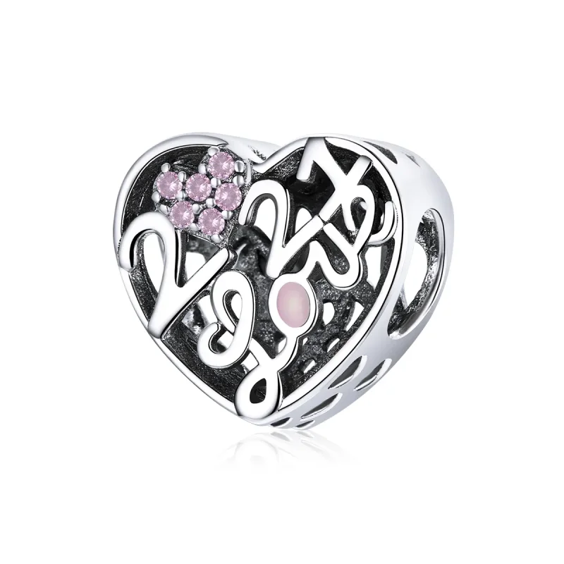 (image for) Pandora Style Silver Confession of Love 2021 Charm - SCC1743
