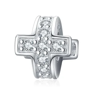 (image for) Pandora Style Silver Cross Charm - SCC1292