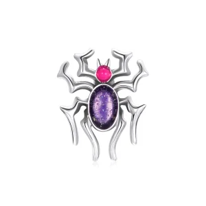 (image for) Pandora Style Silver Cyberpunk - Spider Charm - SCC1842