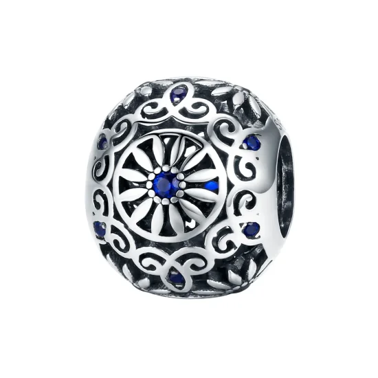 (image for) Pandora Style Silver Daisy Charm - SCC1119