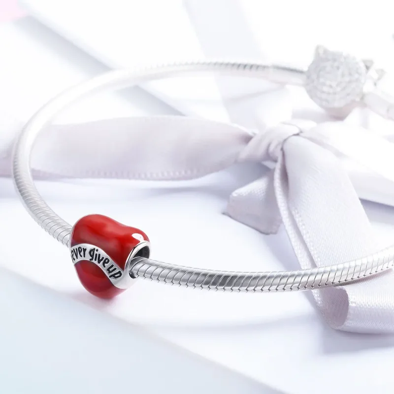 (image for) Pandora Style Silver Don'T Give Up Charm - SCC808 - View 4