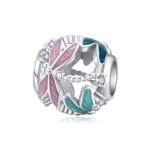 (image for) Pandora Style Silver Dragonfly Charm - BSC198