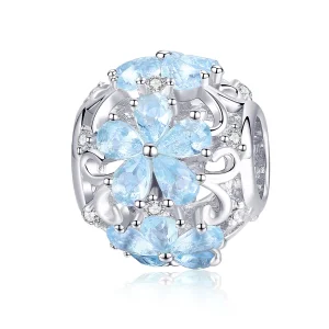 (image for) Pandora Style Silver Elegant Snowflakes Charm - SCC941