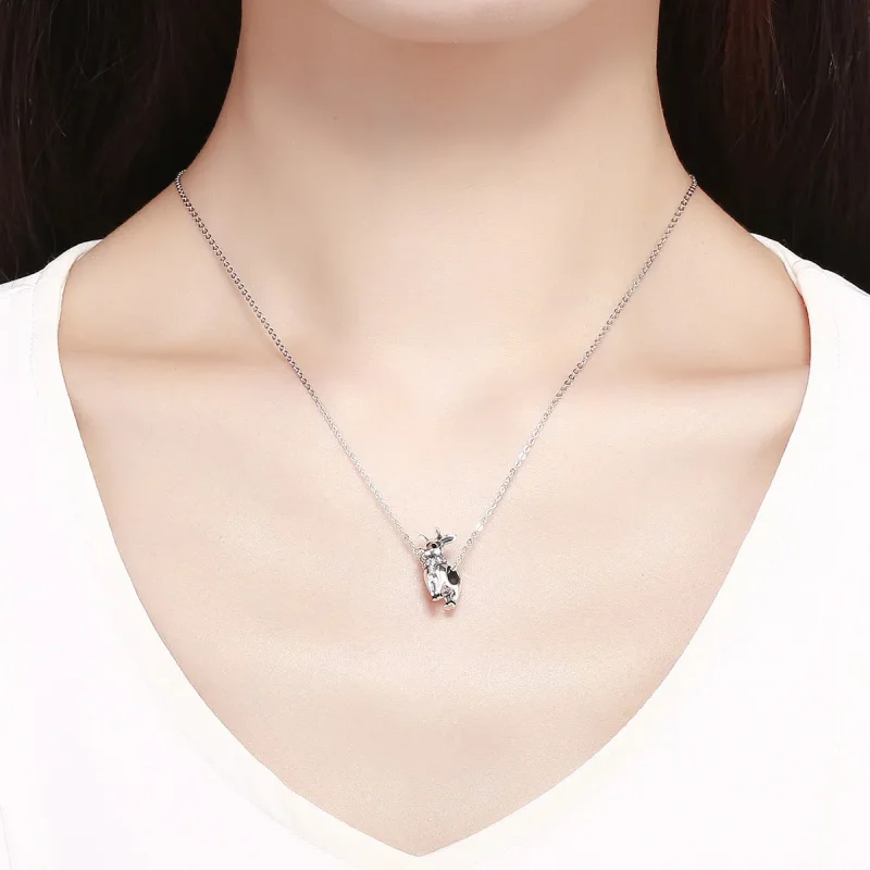 (image for) Pandora Style Silver Reindeer Charm - SCC1003 - View 5