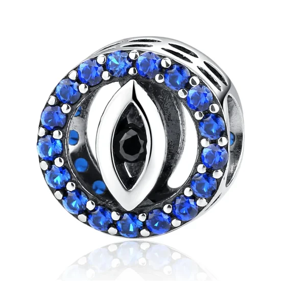 (image for) Pandora Style Silver Evil Eye Charm - SCC091