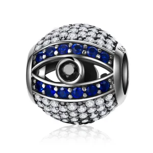 (image for) Pandora Style Silver Evil Eye Charm - SCC172