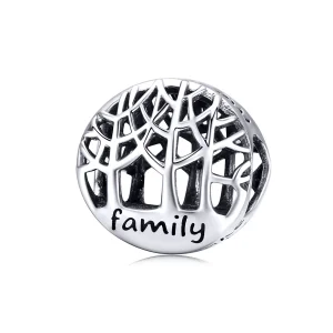 (image for) Pandora Style Silver Family Forest Charm - SCC1144